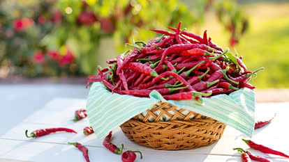 Cayenne peppers
